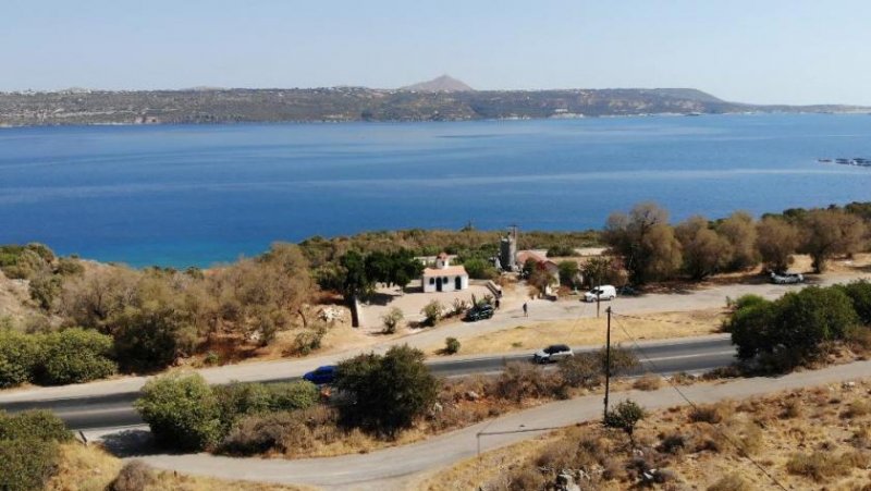 Platani Kreta, Platani: Prestigeträchtiges Panoramagrundstück in der Nähe von Souda zu verkaufen Grundstück kaufen